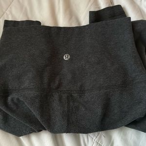 Lululemon heather dark grey leggings